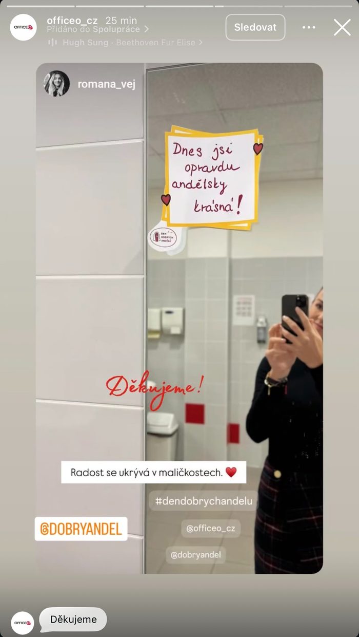 Kolegové firmy OFFICEO s milými vzkazy