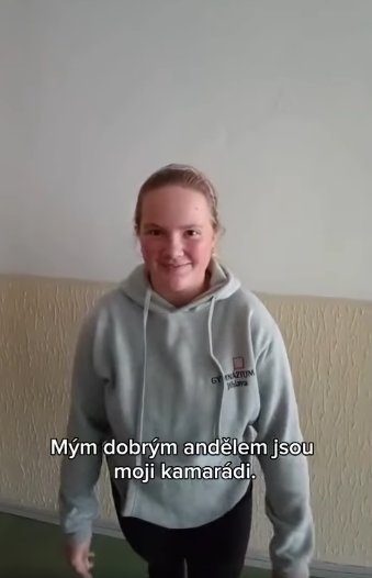 Studentka gymnázia: Mým dobrým andělem jsou moji kamarádi
